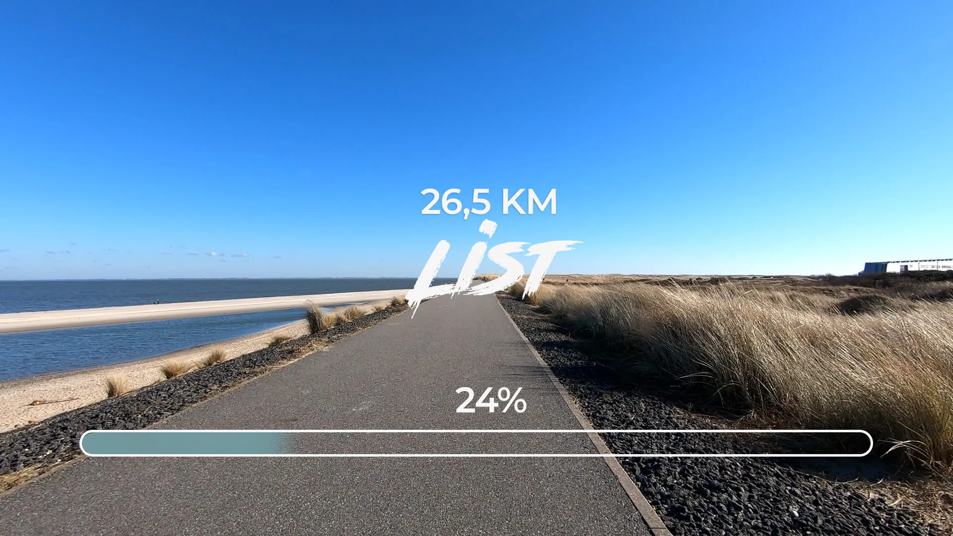 26,5 km - Town of List