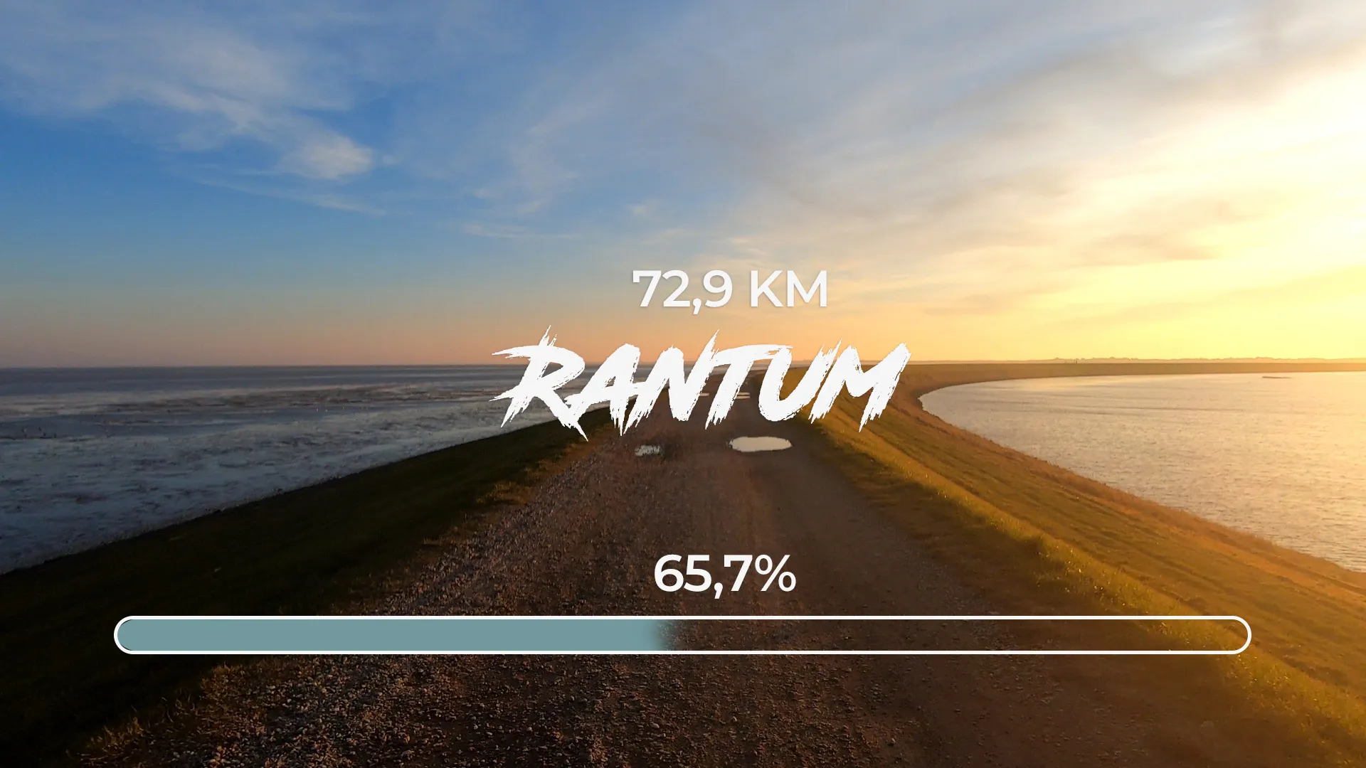 72,9 km - Village of Rantum