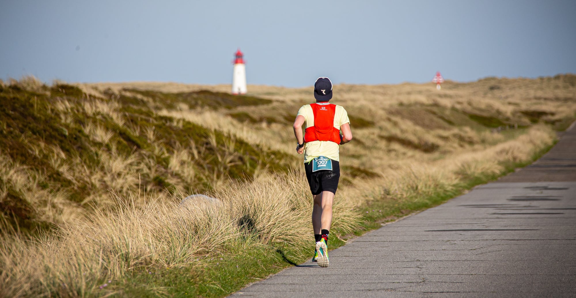 Runner on the course